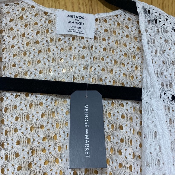 Melrose and Market White Swim Cover Up - One Size - Picture 3 of 4